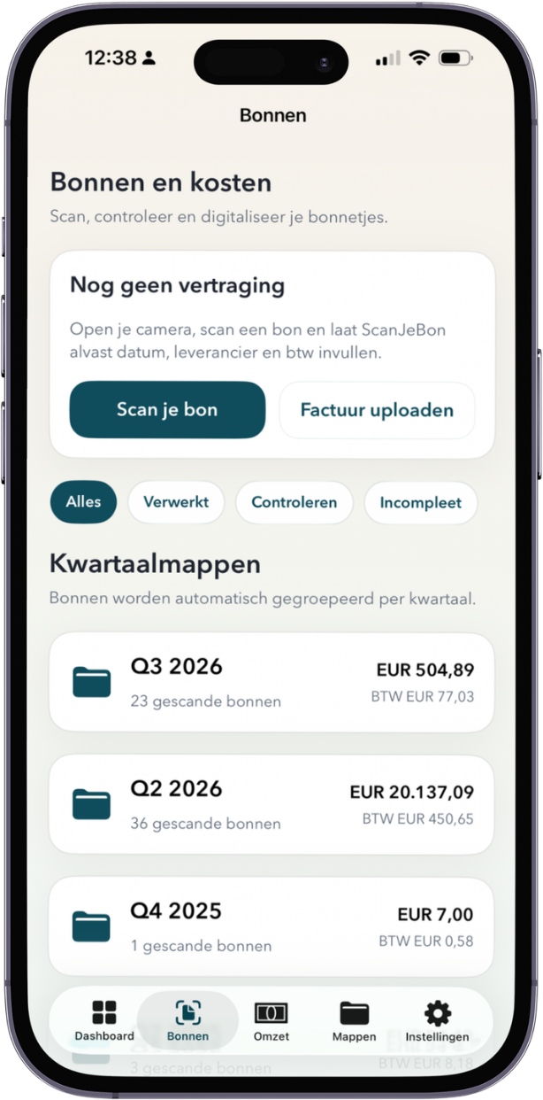 ScanJeBon bonnen