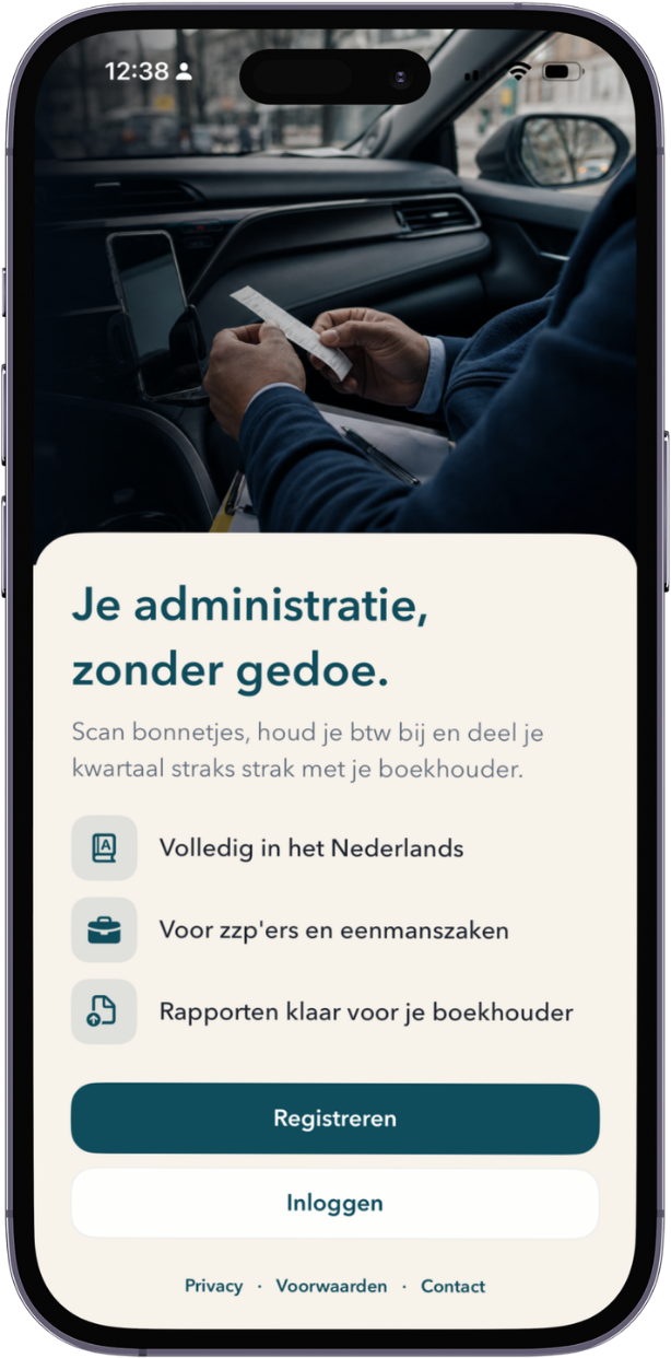 ScanJeBon voor zzp administratie
