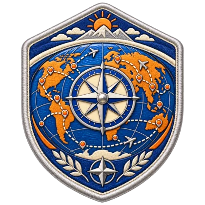 25 landen badge