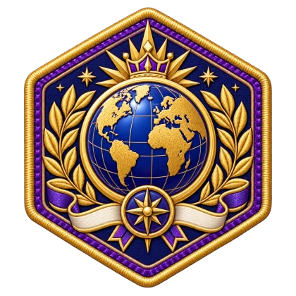 50 landen badge