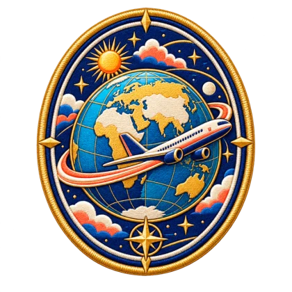 Buiten Europa badge